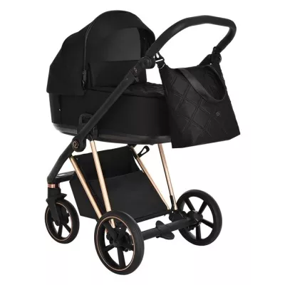 Коляска Roan Sol Lux 2 в 1 - Raven/Rose Gold/руч.Черный Коляска Roan Sol Lux 2 в 1 - Raven/Rose Gold/руч.Черный