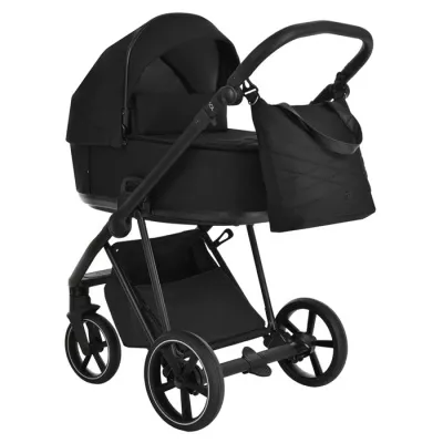 Коляска Roan Sol 2 в 1 - True Black/Black/ручка Черный Коляска Roan Sol 2 в 1 - True Black/Black/ручка Черный