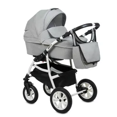Коляска 3в1 Alis BERTA F (Be 05 (св.серый) ) Коляска 3в1 Alis BERTA F (Be 05 (св.серый) )