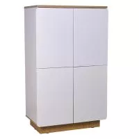Шкаф четырехдверный Polini kids Ameli 4005 2 секции