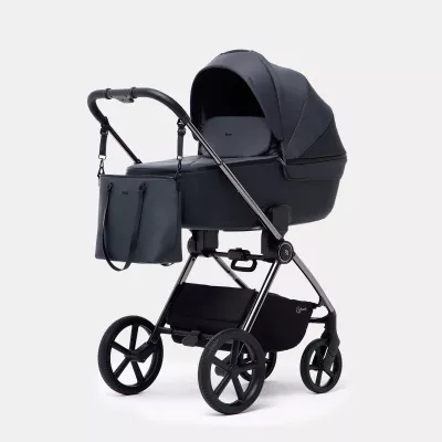 Коляска Rant Teo Black Chrome 2 в 1, RA122 Graphite Коляска Rant Teo Black Chrome 2 в 1, RA122 Graphite