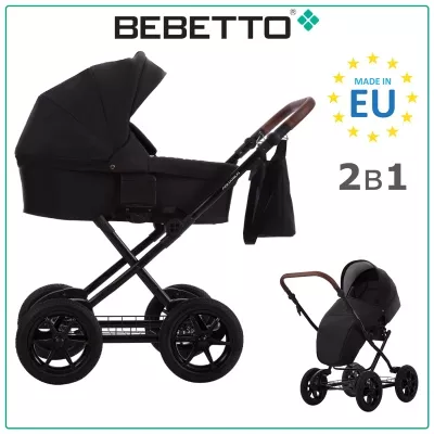 Коляска Bebetto Aquarius 2 в 1, 01 CZM Коляска Bebetto Aquarius 2 в 1, 01 CZM