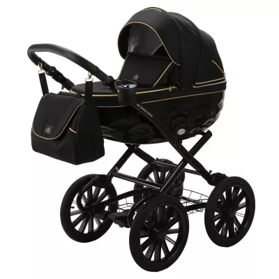 Коляска Adamex Chantal Retro 3 В 1 – C1-A Коляска Adamex Chantal Retro 3 В 1 – C1-A