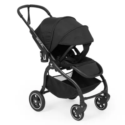 Коляска прогулочная Emmet Sequel, 01 Чёрный / (Black)