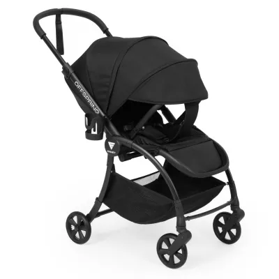 Коляска прогулочная Emmet Offspring, 01 Чёрный / (Black)