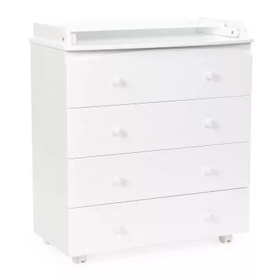 Детский Комод Bebizaro Regency Four, White