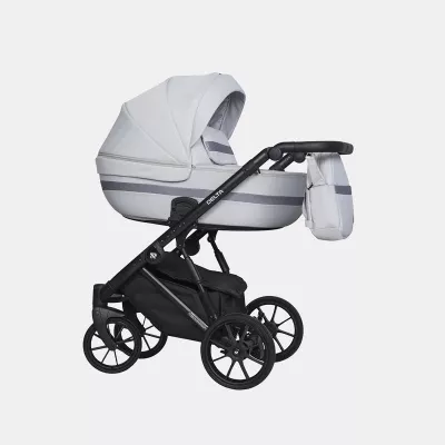 Коляска Riko Basic Delta 3 в 1, 01 Grey Fox серый