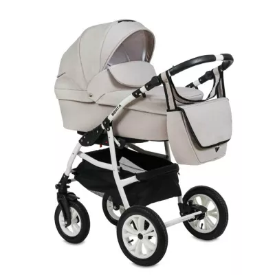 Коляска 2в1 Alis BERTA (Be 10 (св.бежевый)) Коляска 2в1 Alis BERTA (Be 10 (св.бежевый))