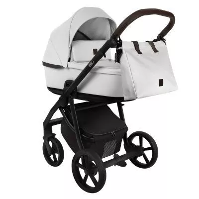 Коляска Roan Esso Leather 2 в 1, White