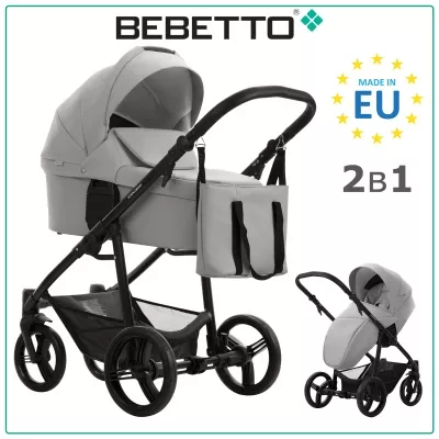 Коляска Bebetto Explorer AIR PRO 2 в 1, (экокожа) 02 CZM Коляска Bebetto Explorer AIR PRO 2 в 1, (экокожа) 02 CZM