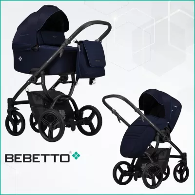 Коляска Bebetto Murano TEX 2 в 1, 04 CZM Коляска Bebetto Murano TEX 2 в 1, 04 CZM