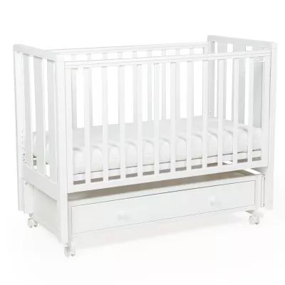 Кровать детская Bebizaro Heirloom New маятник универсальный с ящиком, White