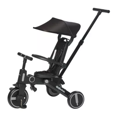 Велосипед детский трёхколесный складной Mr Sandman Чёрный