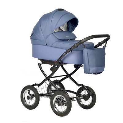 Коляска 2в1 Indigo BARBARA Classic (Ba 01 (синий))