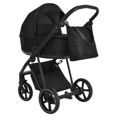 Коляска Roan Sol 2 в 1 - Raven/Black/руч.Черный