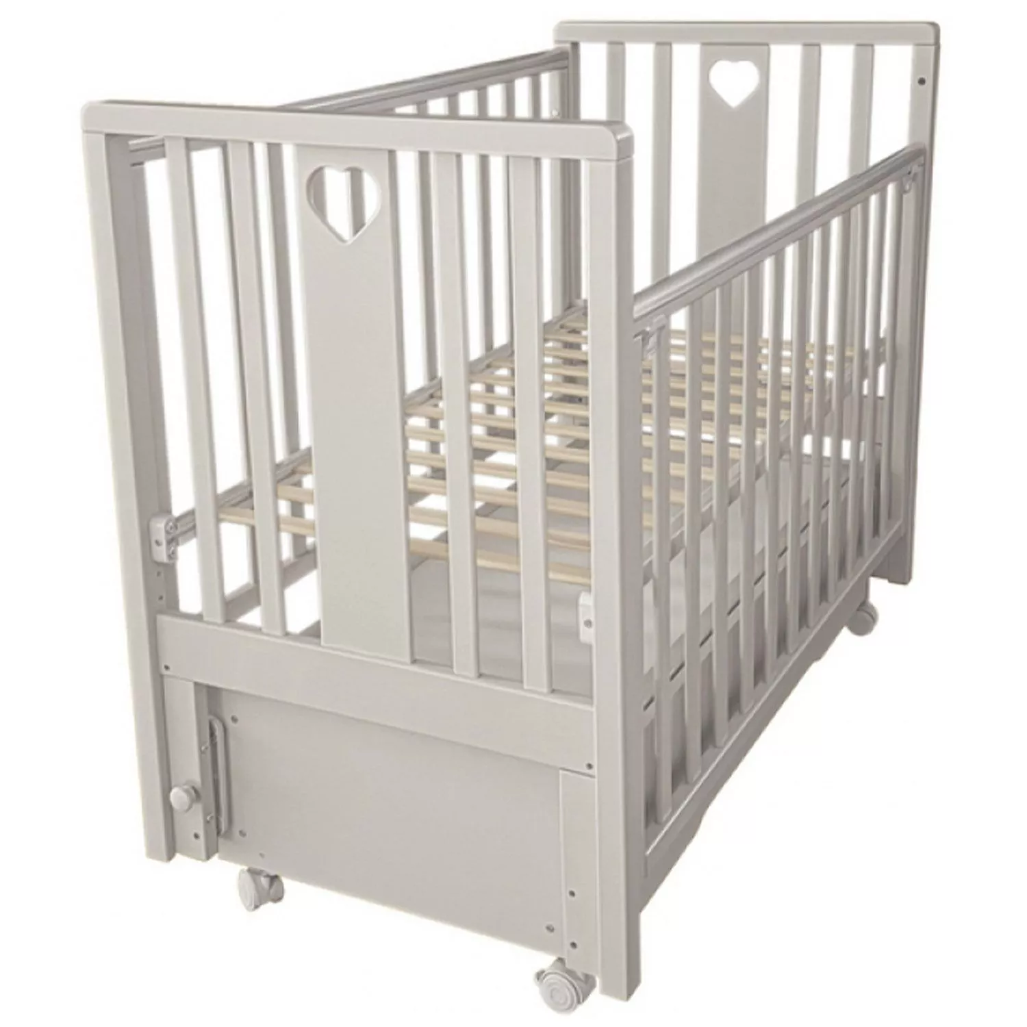 Кровать детская Алита Лада, универсальный маятник, ящик, кашемир