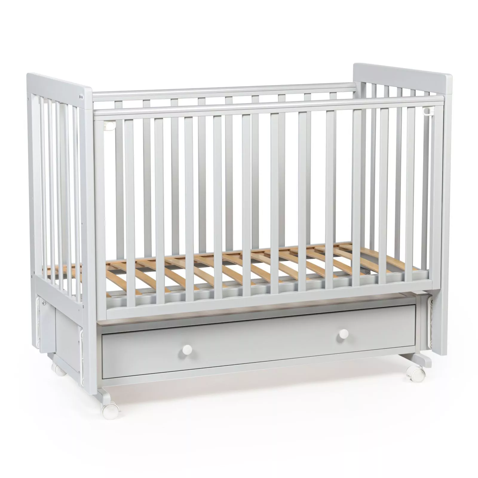 Кровать детская Tutis Cloud 4, серый, Маятник универсальный с ящиком