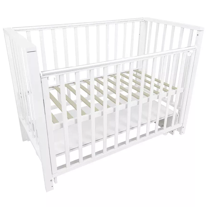 Кровать детская Indigo Norden, универсальный маятник, белый