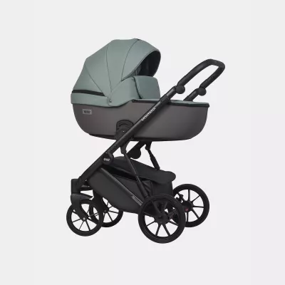 Коляска Riko Basic Montana Ecco 3 в 1, 30 Green-Grey зеленый-серый