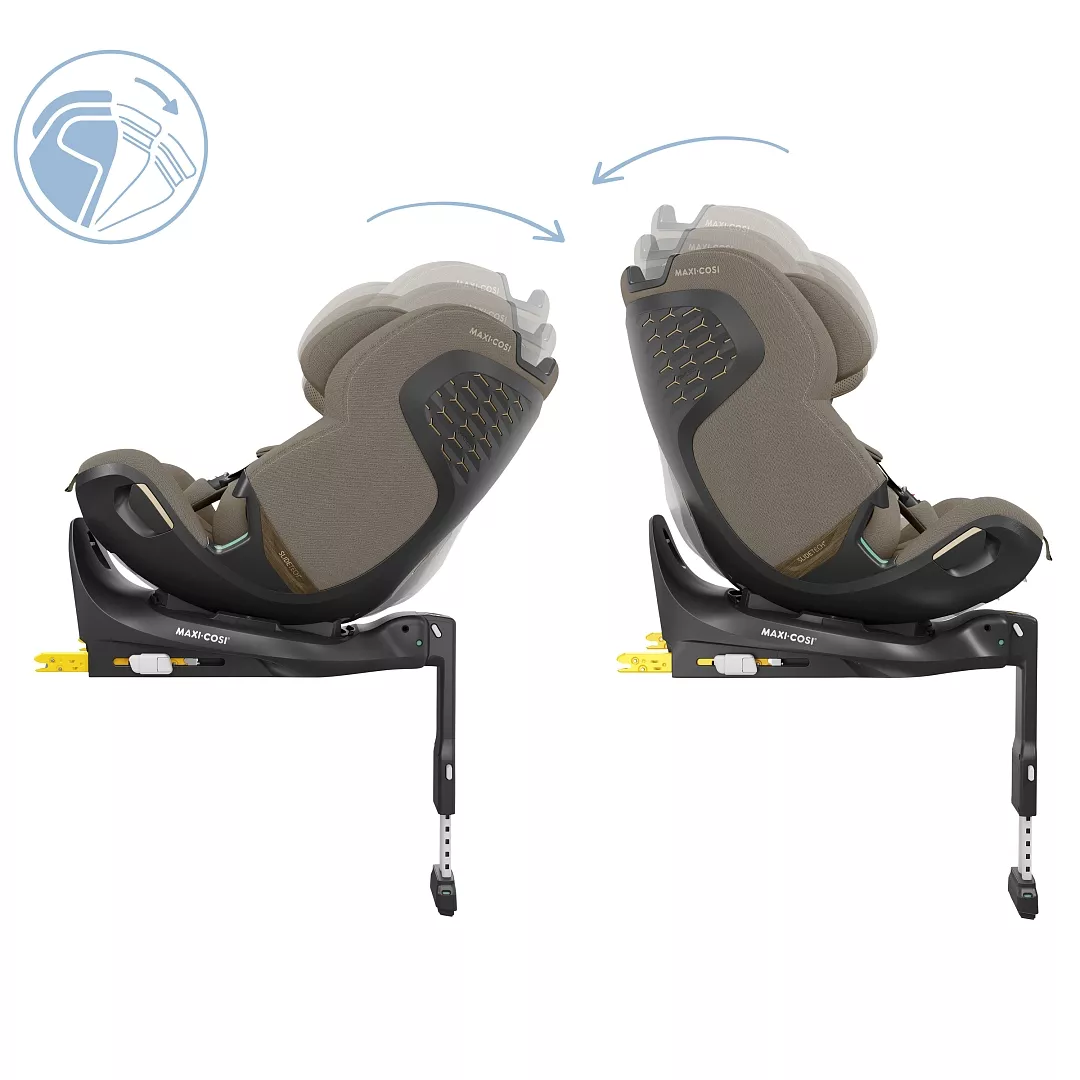 5 положений наклона спинки