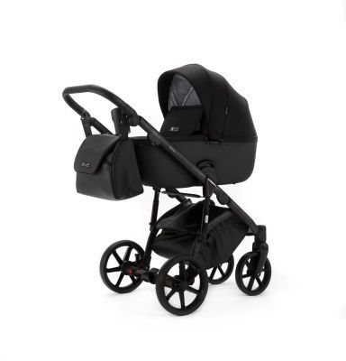 Коляска Adamex Nola Natura 2 в 1, N-11-Carbon