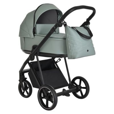 Коляска Roan Sol Eco 2 в 1 - Misti Mint/Grey/руч. Серый