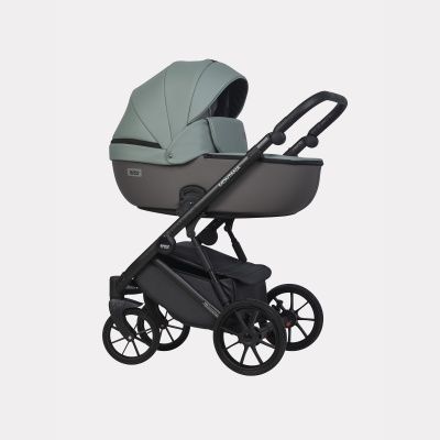 Коляска Riko Basic Montana Ecco 3 в 1, 30 Green-Grey зеленый-серый