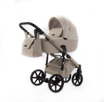 Коляска Adamex Nola Natura 2 в 1, N-3-Vanilla