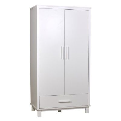Шкаф трехсекционный Polini kids Simple 3410 с ящиками Белый