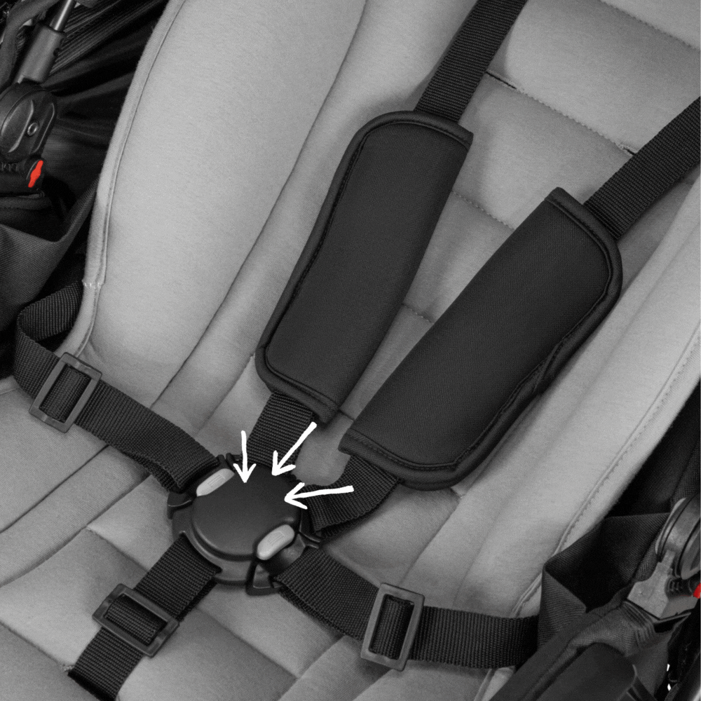 Магнитные 5-точечные ремни безопасности