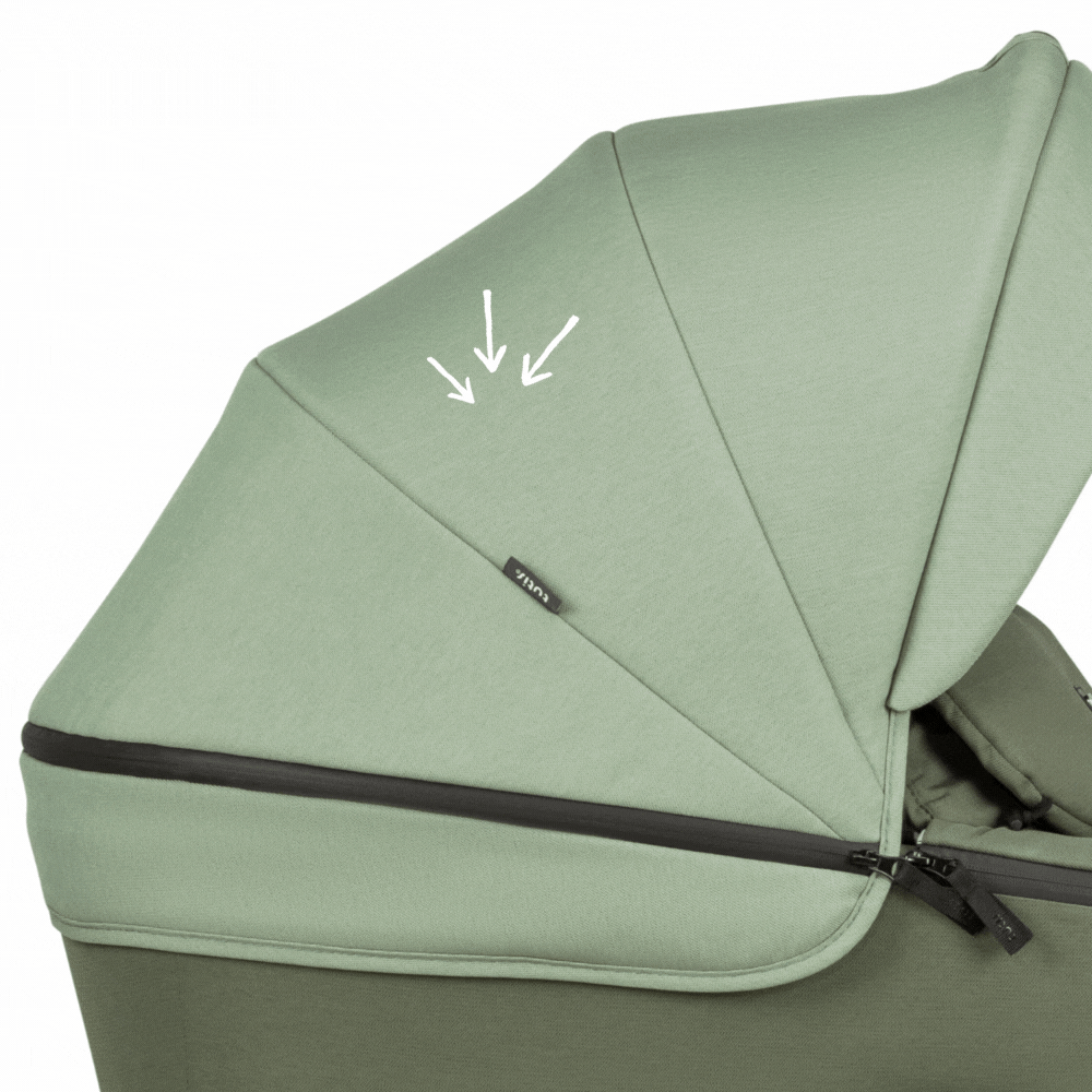 Ткань устойчива к выцветанию и обеспечивает защиту UV50+