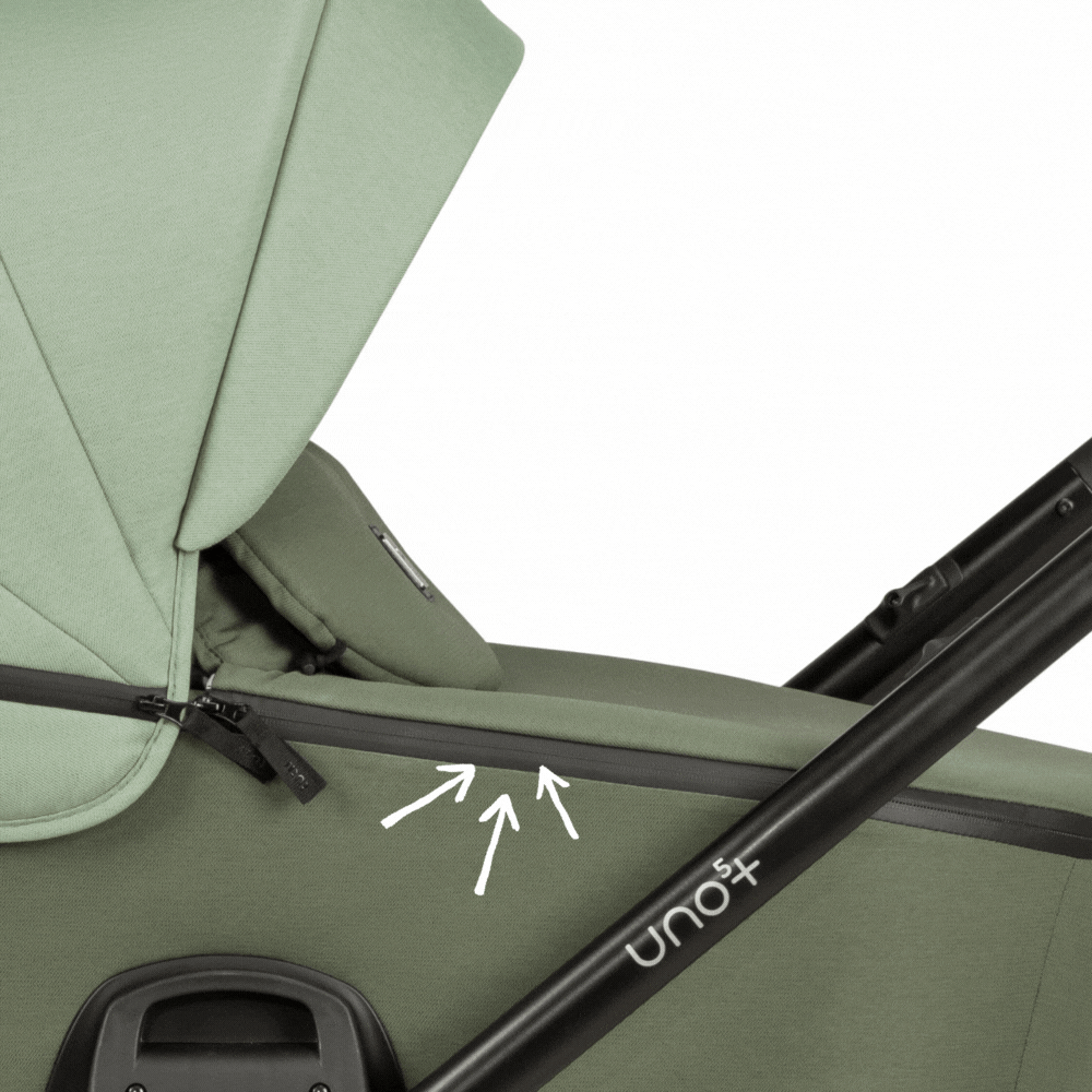 Регулируемая накидка на ножки с водонепроницаемыми молниями